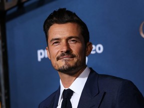 Orlando Bloom attends the L.A. premiere of Amazon's "Carnival Row" at TCL Chinese Theatre on Aug. 21, 2019 in Hollywood, California.