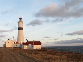 Point Amour lighthouse.