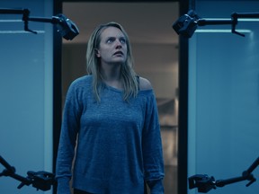 Elisabeth Moss plays her character as mousy with hidden reserves of strength in The Invisible Man.