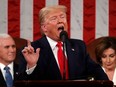U.S. President Donald Trump delivers his State of the Union address in Washington, D.C., on Feb. 4.