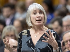 Minister of Health Patty Hajdu responds to a question during Question Period in the House of Commons Tuesday, February 4, 2020 in Ottawa.