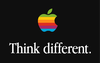 Apple’s “Think different” ad campaign.