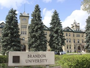 A statement Friday from Brandon University says the exam had been prepared based on the test bank, which it says is common practice, and was believed to be secured for faculty use only.