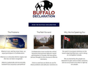 The Buffalo Declaration was released on Feb. 20, 2020 by four Alberta MPs.