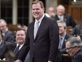 Foreign Minister John Baird speaks in the House of Commons in Ottawa on Feb. 3, 2015. Baird says he's not running to lead the federal Conservative party.THE CANADIAN PRESS/Adrian Wyld