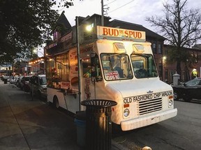 Over the past 40 years, the "Bud the Spud" food truck, shown in a handout photo, in downtown Halifax has become a local landmark, known for its mouthwatering french fries and long lineups. The man who started the business in 1977, Leonard (Bud) True, died last Saturday at the age of 77. THE CANADIAN PRESS/HO-Facebook-Bud the Spud MANDATORY CREDIT