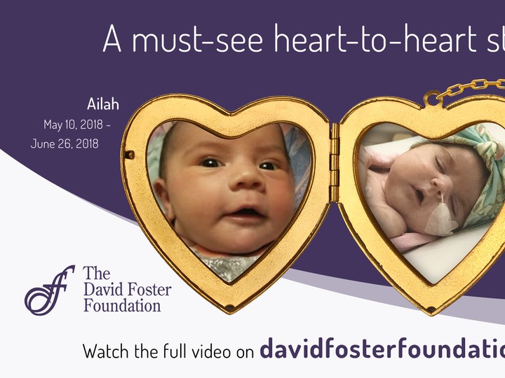  It¹s a billboard campaign that will be launched tomorrow by the David Foster Foundation. davidfosterfoundation.com