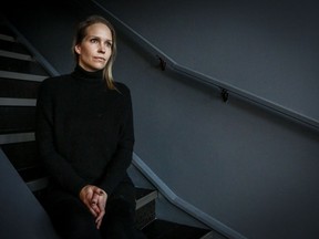 Elizabeth De Swart poses at her apartment in Calgary, Alta., Thursday, Feb. 6, 2020.THE CANADIAN PRESS/Jeff McIntosh