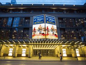 The Mirvish-owned Princess of Wales Theatre in downtown Toronto.