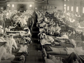 The Spanish Flu killed 50 million people in 1918.