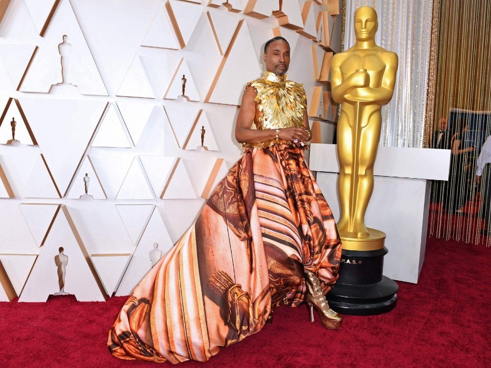 Billy porter oscar outlet outfits