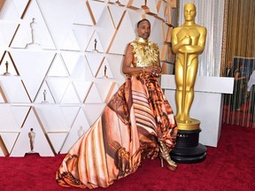 U.S. actor Billy Porter arrives for the 92nd Oscars at the Dolby Theatre in Hollywood, California on February 9, 2020.