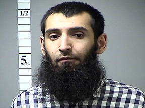 Sayfullo Habibullahevic Saipov, the suspectecd driver who killed eight people in New York on October 31, 2017.