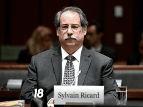 Interim Auditor General of Canada Sylvain Ricard.