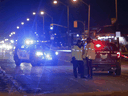 Toronto Police investigate after a woman was fatally attacked with a hammer in Scarborough on Feb. 21, 2020.