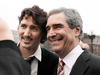 MP Justin Trudeau with then-Liberal Leader Michael Ignatieff in 2010.