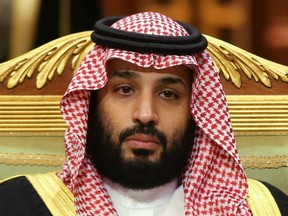 Saudi Arabia's Crown Prince Mohammed bin Salman attends the Gulf Cooperation Council's (GCC) 40th Summit in Riyadh, Saudi Arabia, December 10, 2019.