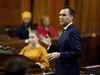 Finance Minister Bill Morneau speaks during a special session of Parliament on March 25, 2020.