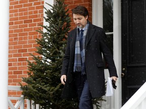 Prime Minister Justin Trudeau attends a news conference as efforts continue to help slow the spread of coronavirus disease (COVID-19) in Ottawa March 23, 2020. REUTERS/Blair Gable