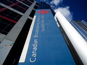 The Canadian Broadcasting Corporation's headquarters in downtown Toronto is seen in a file photo from April 4, 2012. The CBC is shutting down local news broadcasts during the coronavirus pandemic.