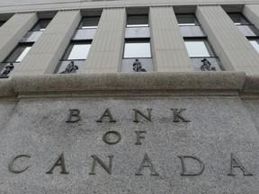 The Bank of Canada is seen Wednesday September 6, 2017 in Ottawa.