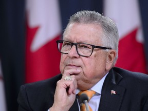 Ralph Goodale makes an announcement in Ottawa on August 6, 2019. Former Liberal cabinet minister Goodale has been appointed a special adviser to the Trudeau government into Iran's downing of a commercial airliner in January.THE CANADIAN PRESS/Sean Kilpatrick