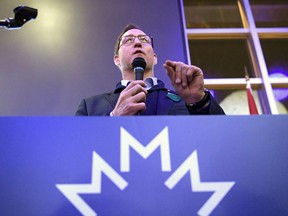 Conservative leadership candidate Peter MacKay speaks to supporters at a meet and greet event in Ottawa, on Sunday, Jan. 26, 2020.