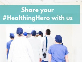 Give a shout out to our healthcare professionals who are on the frontlines.