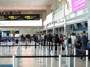 Many overseas travellers have seen their routes suspended.