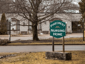 At the Pinecrest Nursing Home in Bobcaygeon, Ont., seven patients people died of COVID-19 this past weekend.