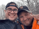 Jacob Sansom, 39, and his uncle Maurice Cardinal, 57, were found dead with gunshot wounds Saturday morning on a rural road near Glendon, Alberta.