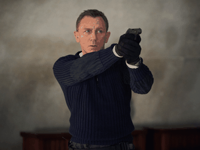 Daniel Craig as James Bond in No Time To Die.