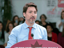 Prime Minister Justin Trudeau in Halifax on March 3, 2020. 