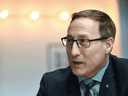 Federal Conservative leadership candidate Peter MacKay during an interview in Edmonton, March 5, 2020.