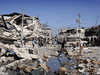 Destroyed buildings lie in Port-au-Prince, Haiti, on Jan. 15, 2010 after a massive earthquake days earlier.