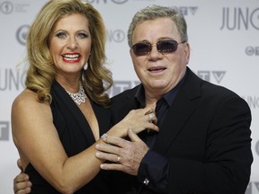 William and Elizabeth Shatner at the 2012 JUNO Awards Show.