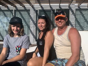 Normajean Mills, her husband, Guy Merke, and their 14-year-old son Braxton, of Ninette, Man., are among Canadians giving up their seats on a repatriation flight to Canada from Honduras for others in urgent need.
