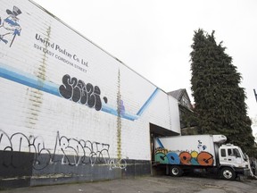United Poultry is pictured in Vancouver's downtown eastside, Thursday, April 23, 2020.