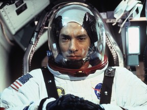 Tom Hanks plays Apollo 13 commander Jim Lovell in Ron Howard's 1995 movie about the crippled spacecraft.