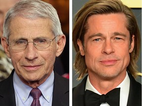 Earlier this month, Dr. Anthony Fauci joked that he'd like Brad Pitt to play him on the show - and that's exactly what happened on Saturday.