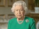 Queen Elizabeth II at Windsor Castle to record her address to the U.K. and the Commonwealth in relation to the COVID-19 coronavirus epidemic on April 5, 2020.
