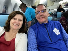 Terry and Heather Burns spent about a week waiting, with updates from diplomats, as U.S. officials dealt with the tricky task of getting a direct charter flight out of the country to the United States.