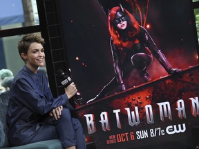 Actress Ruby Rose participates in the BUILD Speaker Series to discuss the CW television series "Batwoman" at BUILD Studio on Monday, Sept. 30, 2019, in New York.