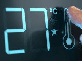 Air conditioner temperature control