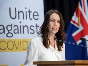 New Zealand Prime Minister Jacinda Ardern.