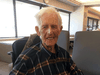 Albert Wallace, 99, at the Sunnybrook Veterans Centre in Toronto where he is now a resident. He can “put up with what’s going on,” he says, because he has put up with worse.