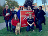 Nova Scotia Liberal candidate Bernadette Jordan, second from right, with Unifor campaign volunteers.