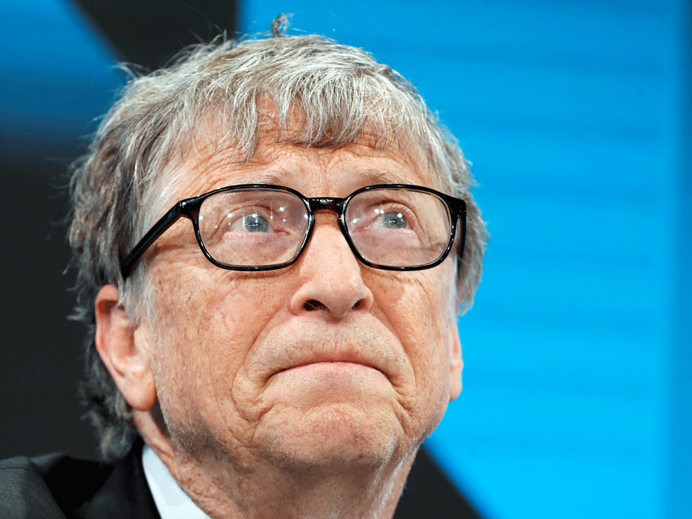  a poll found that 15 per cent of canadians believe billionaire bill gates is responsible for covid-19. photo, arnd wiegmann/reuters/file
