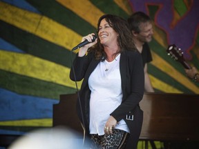 Alanis Morissette performs at the New Orleans Jazz and Heritage Festival on Thursday, April 25, 2019, in New Orleans. Morissette is among the special guests set to appear in next week's finale of the new incarnation of "Fraggle Rock" on Apple TV Plus.