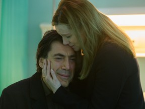 Javier Bardem and Elle Fanning play father and daughter in The Roads Not Taken.